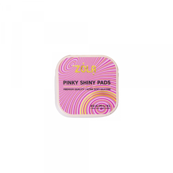 Bigodini per Laminazione Ciglia Pinky Shiny Pads (XS–XL) Zola