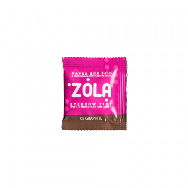 Tinta per Sopracciglia con Collagene 05 Graphite 5ml Zola