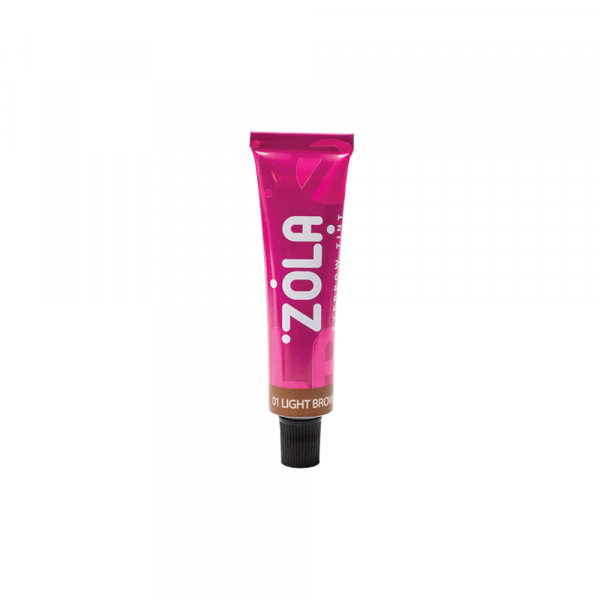 Tinta per Sopracciglia con Collagene 01 Light Brown 15ml Zola