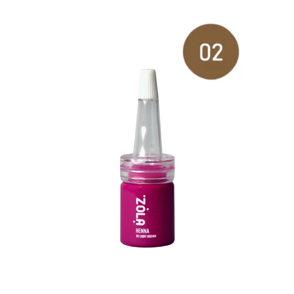 Hennè Sopracciglia #02 Light Brown 5g Zola