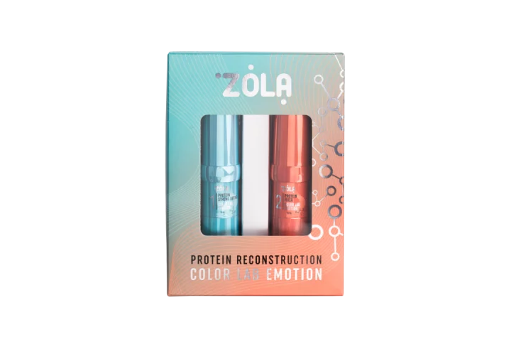 Kit Laminazione Ciglia e Sopracciglia ZOLA Emotion Lab – trattamento professionale colorato e proteico