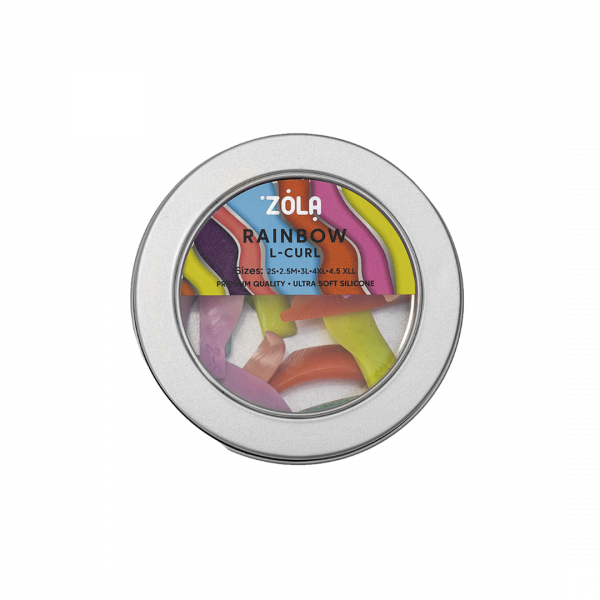 Bigodini ”Rainbow L-Curl” Zola