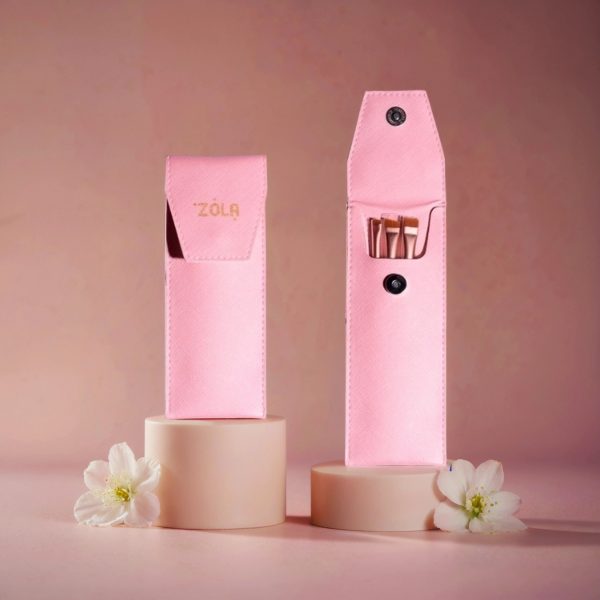 Astuccio Per Pennelli Rosa Zola