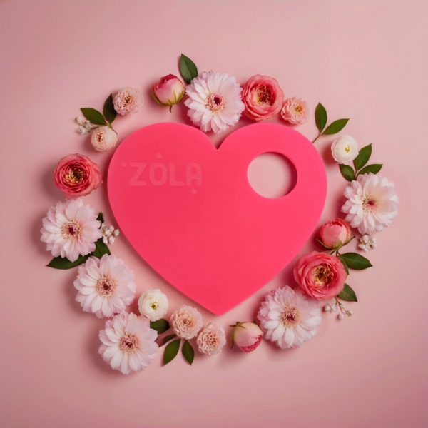 Palette Per Miscelazione ”Cuore” Zola