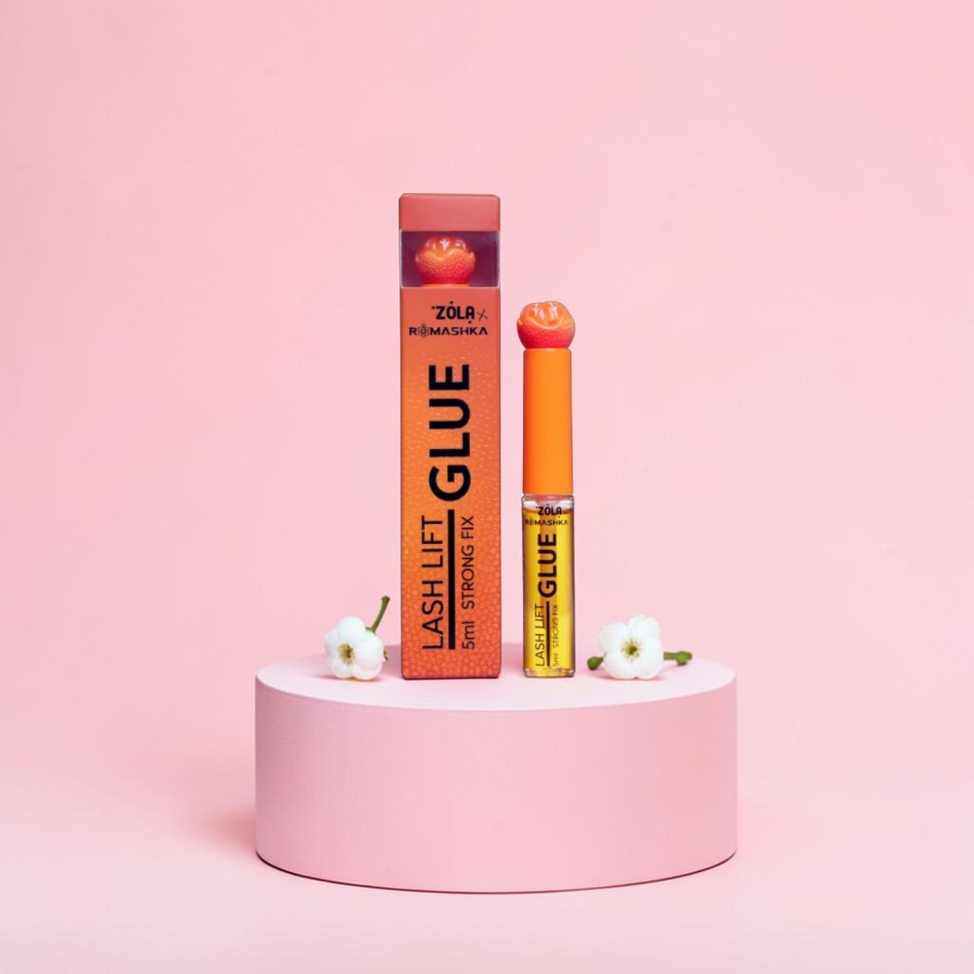 lash lift glue orange